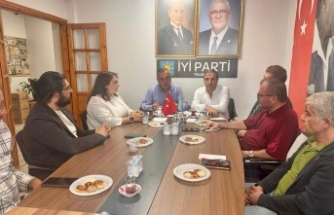 İYİ Parti Milletvekili Aydın ve İl Başkanı Erkan Yönetimle Toplandı