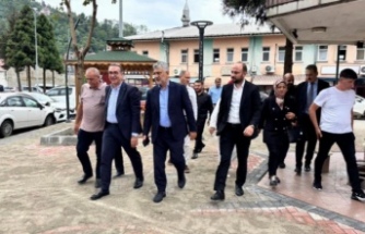 Milletvekili Büyükaydın ve  Başkan Azizoğlu ilçeyi arşınladılar.