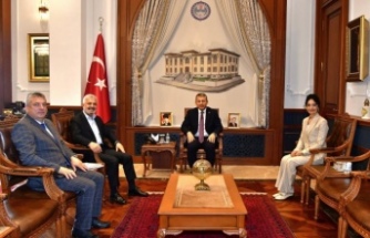 TDED Vali Şahin’i ziyaret
