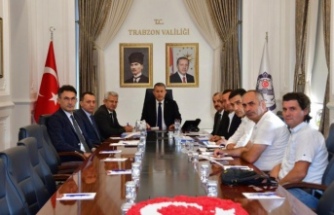 Vali Şahin topladı Milli eğitim yatırımları görüşüldü