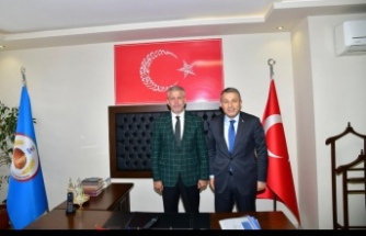 Vali Şahin, Başkan İlik’i ziyaret etti