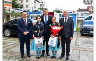 Vali Şahin, Kaymakam Kıyak’ı Ziyaret Etti