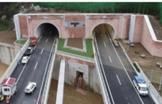 Zigana tünelinde duvara çarpan aracın şoförü yaralandı.