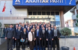 Başkan Kalkışım'dan Genel Başkan Yavuz Ağıralioğlu’na Ziyaret