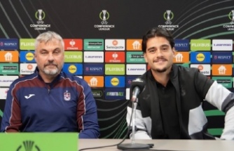 Thomas Reis ve futbolcumuz Aral Şimşir basın toplantısı düzenledi