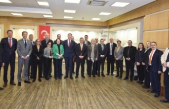AB Büyükelçileri'ne Trabzon'daki yatırım ortamı ve iş birliği olanakları anlatıldı