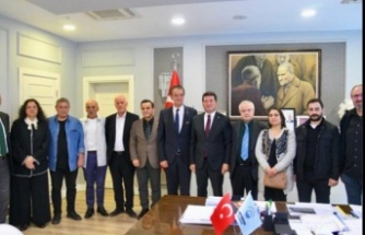 ADD’den başkan Kaya’yı ziyaret.