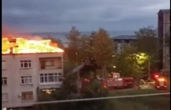Akçaabat’ta Ev Yangını