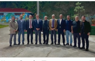 Araklı limanında eski yeni siyasetçiler buluştular.