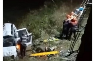 Araklı- Bayburt yolunda trafik kazası 6. yaralı