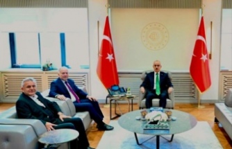 Bakan Uraloğlu‘nu Yol-İş’ten ziyaret.
