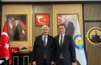 Başkan Aşık Başkan Çebi’yi ziyaret etti.