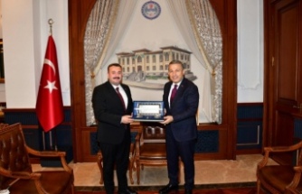 Başkan başaran Vali Şahin’i ziyaret etti