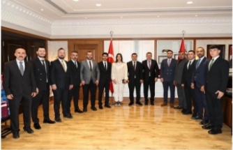 Başkan Çebioğlu Başkan Genç’i ziyaret etti