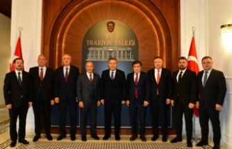 Başkan Gültepe vali Şahin’i ziyaret etti