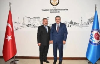 Başkan Zeytin Başkan Genç’i ziyaret etti