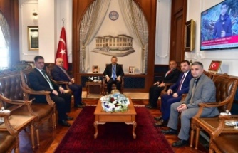 Başkan Aktürk, Vali Şahin’i Ziyaret Etti
