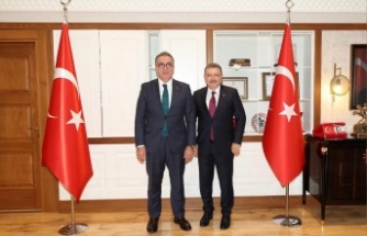 Başkan Azizoğlu, Başkan Genç’i Ziyaret Etti