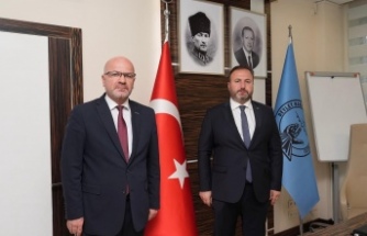 Başkan İskenderoğlu, Genel Müdür Çakmak’ı ziyaret etti