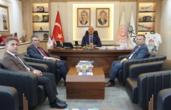Bölge müdürü Demirci DOKAP başkanı Gültekin’i ziyaret etti