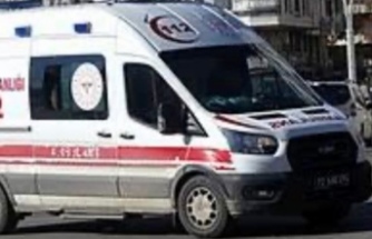 Büyük sanayide trafik kazası.