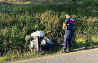 Çarşıbaşı trafik kazası iki yaralı.