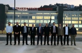 Genel müdür Doç.Dr demirkol Şehir hastanesinde.