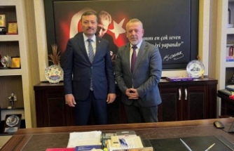 Hacısalihoğlu, Başkan Bulut’u ziyaret etti