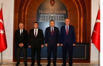 Kaymakam Ocak, Vali Şahin’i ziyaret etti