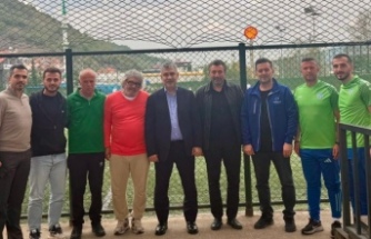 Milletvekili Büyükaydın eski kulübünü ziyaret etti.