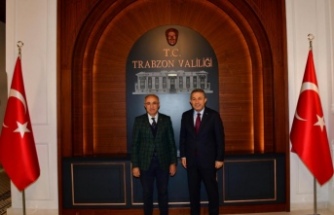 Prof.Dr. Karaman vali Şahin’i ziyaret etti