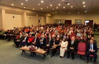 Trabzon fen Lisesi’nde konferans.