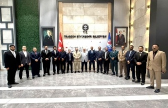 TRABZON’UN VİZYON PROJELERİ UMMAN HEYETİYLE PAYLAŞILDI
