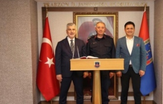Veysel paşa’ya hayırlı olsun ziyareti.
