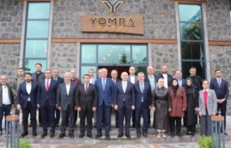 Yomra vakfıı’na ziyaret.