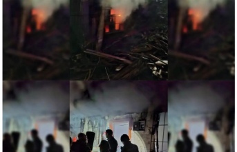 Maçka’da yangın 1. ölü.