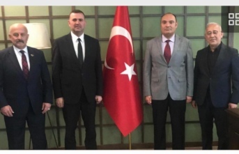 Başkan Sivrikaya kaymakam demirkale’yi ziyaret etti.