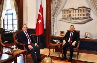 Başkan Tuna Vali Şahin’i ziyaret etti