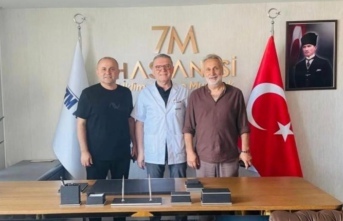 Başhekim Dr memiş‘i ziyaret.