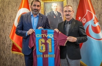 Şalpazarı Belediye Başkanı Refik Kurukız’dan Başkanımız Ertuğrul Doğan ve Yönetim Kurulumuza Destek