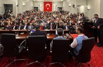 İl müftüsü Dr. İsmail Çiçek konuştu.