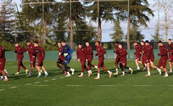 Corendon Alanyaspor maçı hazırlıklarımız tamamlandı