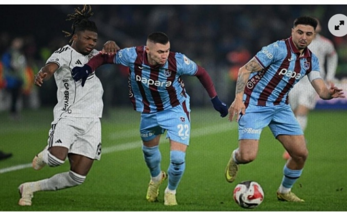 Trabzonspor 3- Beşiktaş 3