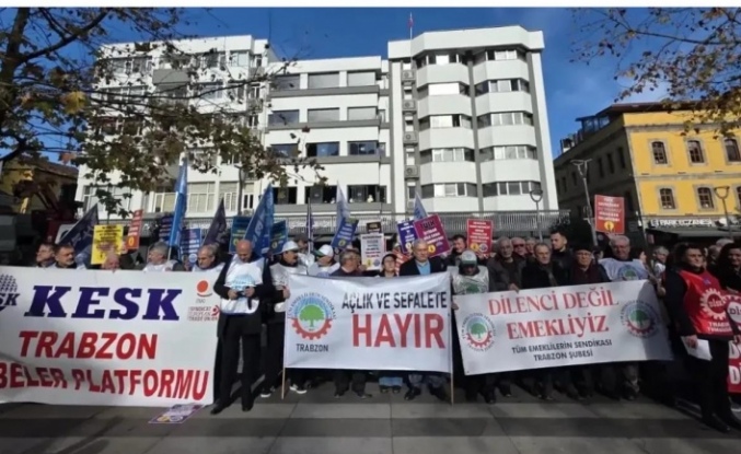 KESK üyeleri iktidarı protesto ettiler