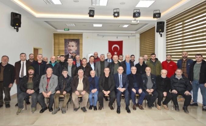 Köprübaşı Esnaf Odası’nda Ali Osman Aydın yeniden başkan seçildi