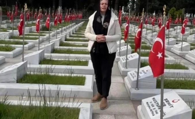 Av.Suiçmez şehitliği ziyaret etti