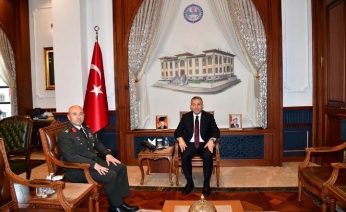 Telli paşa Trabzon Valisi Tahir Şahin’i ziyaret etti.