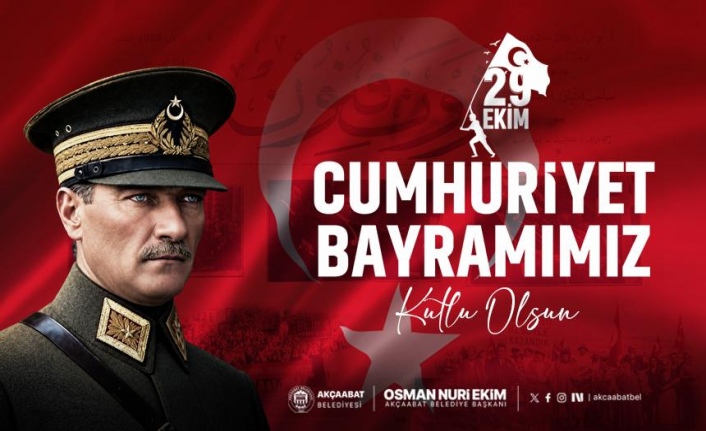 Akçaabat Belediyesi - 29 Ekim Cumhuriyet Bayramı