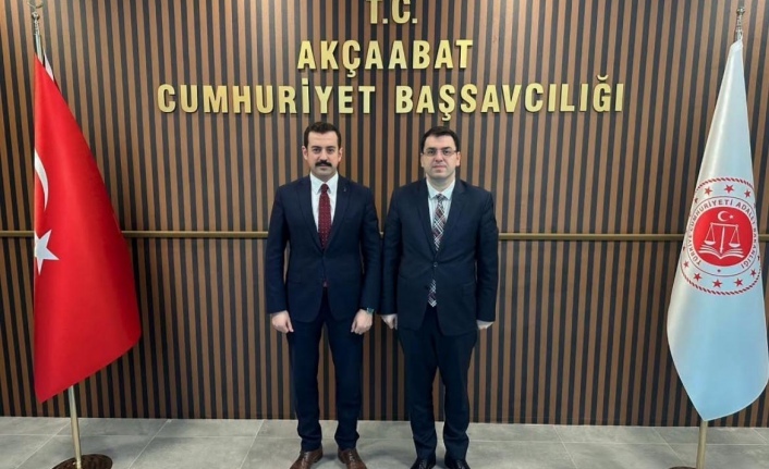 Genel Sekreter Üçüncü, Başsavcı Özsoy‘u ziyaret etti