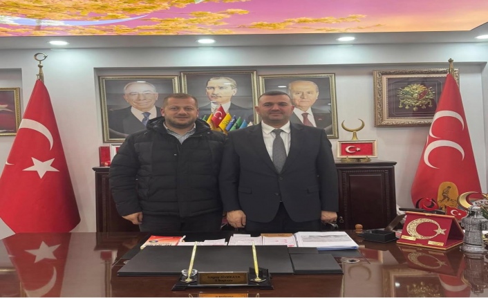 İşadamı Bektaş, Başkan Sivrikaya’yı ziyaret etti